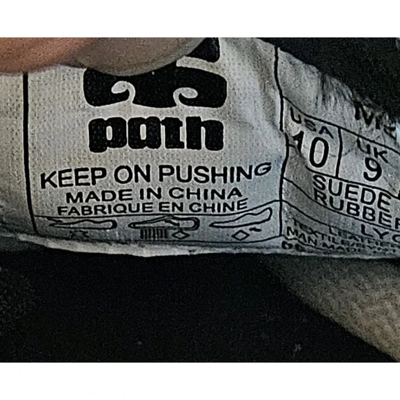Sample) Ipath I-Path Lyon skateboard shoes Sz 10 Men rubber  display picture 1